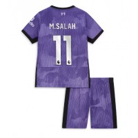 Liverpool Mohamed Salah #11 Tredje Tröja Barn 2023-24 Kortärmad (+ Korta byxor)